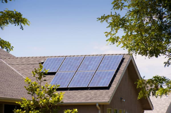 roof replacement and solar panels